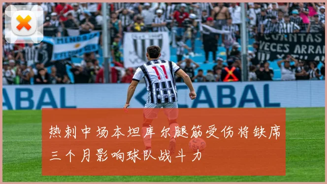 热刺中场本坦库尔腿筋受伤将缺席三个月影响球队战斗力